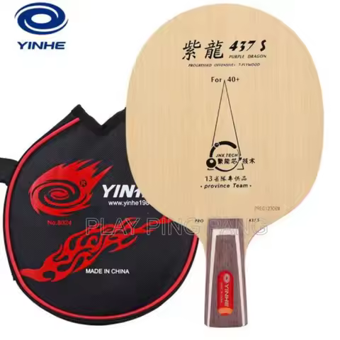 YINHE Provincial PURPLE DRAGON 437s 437 for 40+ STIGA Clipper Structure, Li QINGYUN's Blade Table Te