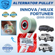 15MM ALTERNATOR PULLEY for TOYOTA INNOVA / FORTUNER / HILUX (2005-2020) (27415-0L030)