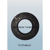 Oil seal TC 57x80x12 57 x 80x12 Rubber Oil sil shock breaker 57 80 12