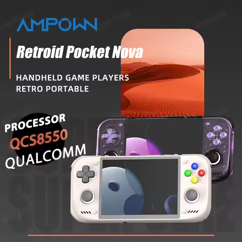 Retroid Pocket Nova Handheld Game Console 4:3 Oled Full Screen High Performance Open Source Android 