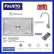 Fausto FAU-SB-7545A-ST Kitchen Sink + Tap
