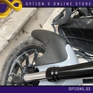 Motorcycle Accessories QJmotor Srv250 Front Fender Extend Spalsh Guard Modified Front Mudguard