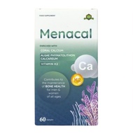 Viên Uống Canxi Menacal Bổ Sung Canxi Tự Nhiên Và Vitamin D3 K2 Hộp 60 Viên - Bibo Mart