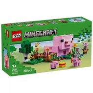 LEGO 21268 Piglet House Minecraft Creative Building Blocks Toy for Boys and Girls Collectible Gift y