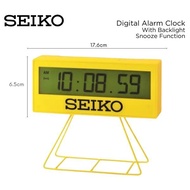 Seiko Table Bedside Alarm Clock With Timer and Backlight