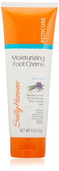 Pedicure Collection, Moisturizing Foot Cream, 4 Ounce Sally Hansen Pedicure Collection, Moisturizing