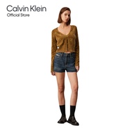 CALVIN KLEIN กางเกงขาสั้นผู้หญิง รุ่น J225025 1BJ - สีน้ำเงินเข้ม
