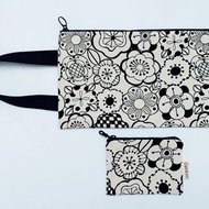 手提袋+零錢包 手機袋 雜物收納袋 2件優惠組