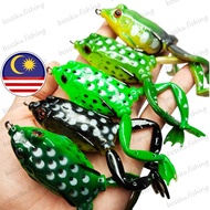 55mm/15g Gewang LIVE katak hidup Soft Frog lure /haruan killer / SoftPlastic/ bossku.fishing