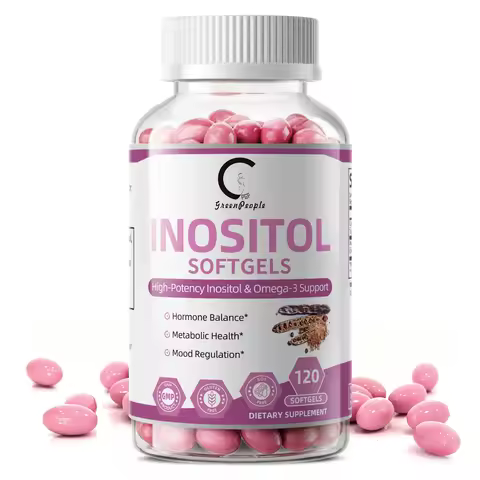 Myo-Inositol & D-Chiro Inositol Hormone Balance for Women Vitamin B8 to Regulate Menstrual & Ovarian