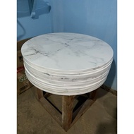 Top table HPL table board 100cm 80cm and 60cm round and square cafe table board waterproof guest tab