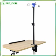 [Wishshopelxn] Table IV Pole Desktop IV Stand Portable, Convenient, Easy Installation, Handsfree wit