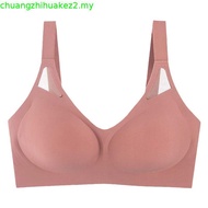 Plus Size Bra Seamless Full Cup 70F-100E Large Breasts Show Small Anti-Shock Anti-Sagging No Steel R