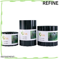 REFINEMENT Plastic Garden Fence, Landscape Separate Grass Lawn Edge Borders, Lawn and Flower Beds Ed