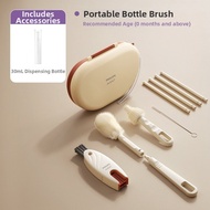 Avent | Portable Newborn Infant Bottle Cleaning Tool Set