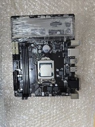 二手 GIGABYTE B85M-D2V-SI MB + I3-4130 CPU