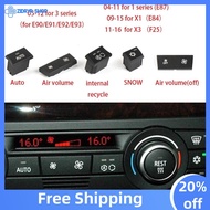 ZIDRYR SHOP Accessories For E90/E84/E87/F25 Air Circulation Car Air Conditioning Air Conditioning Panel Button Air Conditioning Switch Button Cover For BMW Air Conditioning Cover Control Switch