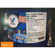 (VALVOLINE)ALL FLLET TURBO SAE DIESEL ENGINE OIL 20W50 18LTR 692173