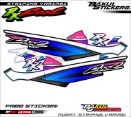 STRIPING VARIASI MOTOR SUZUKI RK COOL /  STIKER LIST MOTOR SUZUKI RK COOL