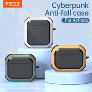 PZOZ หูฟังกรณีเกราะกรณี TPU สำหรับ Apple Airpods Pro ปกป้องกันหูฟังกรณีสำหรับ Apple Airpods Pro 3 2 1กรณีกระเป๋า PZOZ หูฟังกรณีเกราะกรณี TPU สำหรับ Apple Airpods Pro ปกป้องกันหูฟังกรณีสำหรับ Apple Airpods pro 3 2 1เคส B