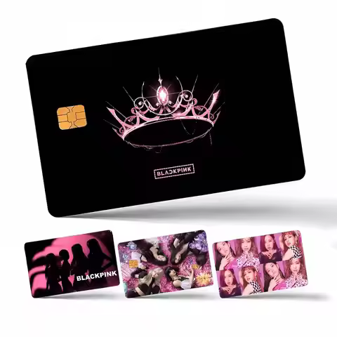 Idol Adoration BlackPink 1 set of 4 pcs Credit Card Skin Stickers for VISA Bank Card Waterproof Stic
