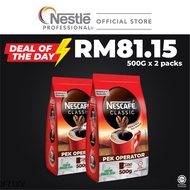 PROMO - NESCAFE CLASSIC Pack Kopi Segera - 500g x2 (Twin Pack)