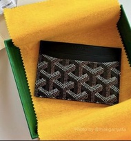 GOYARD Saint-Sulpice 幾何圖案 卡片套 黑色