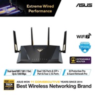 ASUS RT-BE88U Dual-band WiFi 7 AiMesh Extendable Performance Router, 4K-QAM, MLO, Dual 10G ports, SF