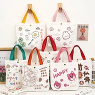 Canvas Bag Large Capacity New High-Value Portable Student Small Bag Commuter Canvas Tote Bag Student