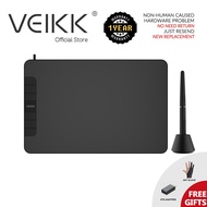 VEIKK VK640 6X4นิ้วProfessional OSU เมาส์ปากกา แท็บเล็ตภาพวาดดิจิตอลแผ่นรองเขียนปากกากราฟิกแท็บเล็ตแ