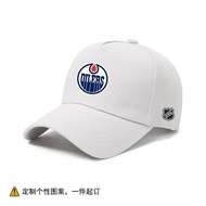 North America NHL Edmonton Oilers Professional Ice Hockey Team Logo Baseball Cap For Men And Women K
