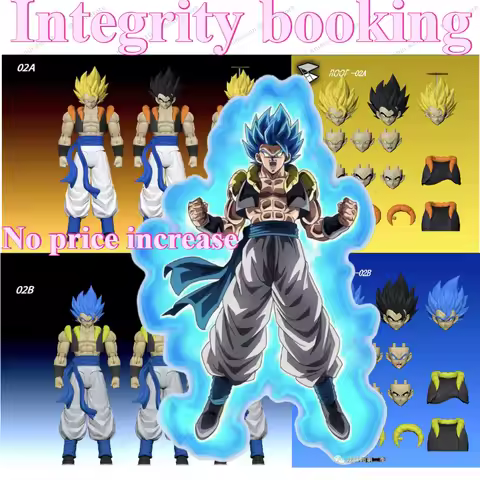 Tonsenarttoys Kamione Dragon Ball Z SHF Super Saiyan SSJ SSJ2 Gogeta Son Goku Trunks Anime Action Fi