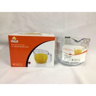 Gorme Borosilicate Glass Mesasuring Jug 1 Litre Measuring Jug