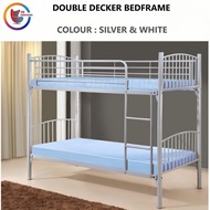 Strong And Durable Single Metal Double Decker Bed Frame (Mattress Not Included)