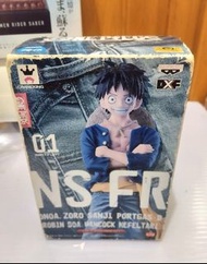 【盒損出清】金證 DXF 海賊王 ONE PIECE NSFR 牛仔褲系  魯夫 公仔