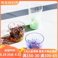 Japanese Imported Glass Yuanyu Handmade Cup Drinking Glass Liquor Cup Juice Cup Cool Drinks Cup
