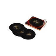 黑膠唱盤造型杯墊 6入裝