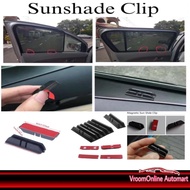 Sun Shade / Magnetic Sun shade Clip Holder for Window