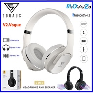 SODO DOQAUS VOGUE 2 - 2 in 1 Twist-out Bluetooth Speaker Headphone with Microphone
