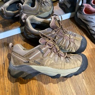 Keen Dry Outdoor Hiking Shoes Waterproof brown genuine leather original - sneakers second market