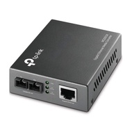 TP-Link Gigabit SFP to RJ45 Fiber Media Converter, Fiber to Ethernet Converter 10/100/1000Mbps RJ45