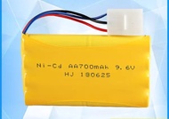 [Msia Stock] 9.6v AA700mAh 3pin Battery Rechargeable for RC CAR