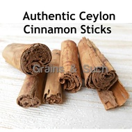 Authentic Ceylon Cinnamon Sticks Kayu Manis Asli (40gm)