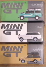 Mini GT Land Rover & Range Rover 模型車