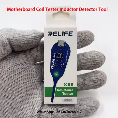 Relife XA5 OSS W01 JTX CT-1 Motherboard Coil Tester Inductor Detector Tool For Mobile Phone Componen
