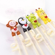 [SG SELLER] Children Kids Chopsticks Learning Self Feeding Baby Child Cutlery Childrens Day Gift Christmas