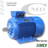SM (Cast Iron) (Power range : 0.18 to 355 kW) (Poles : 2 / 4 / 6 / 8) (Mounting : B3 / B5 / B14 / B3