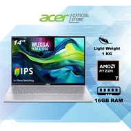 [AMD Ryzen™ 7 260] Acer Swift Lite 14 | SFL14-41M-R4QM 14" WUXGA IPS Display Light Weight Laptop | 1