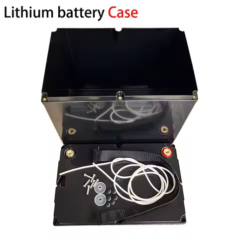 12V Lifepo4 Battery Storage Box 48V/60V/72V 18650/21700/26650/32650 Lithium Battery Storage Box Scre