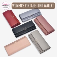 Women's Vintage Long Wallet (T5696-016)